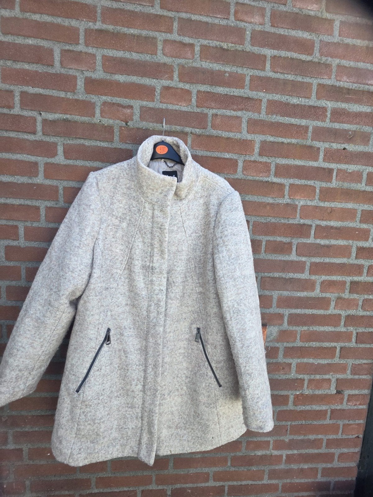 Stijlvolle jas van MS Mode, maat 48, Kleding | Dames, Jassen | Winter, Beige, Maat 46/48 (XL) of groter, Ophalen of Verzenden