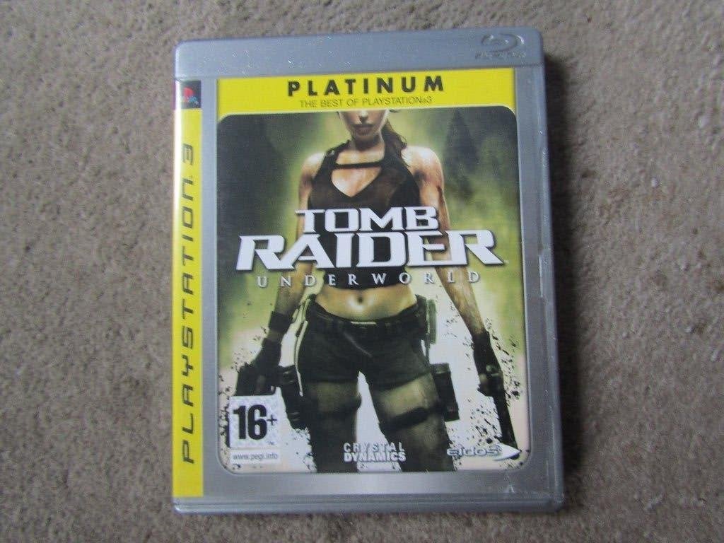 Playstation 3 spel: Tomb raider - underworld, Avontuur en Actie, Gebruikt, Vanaf 18 jaar, 1 speler