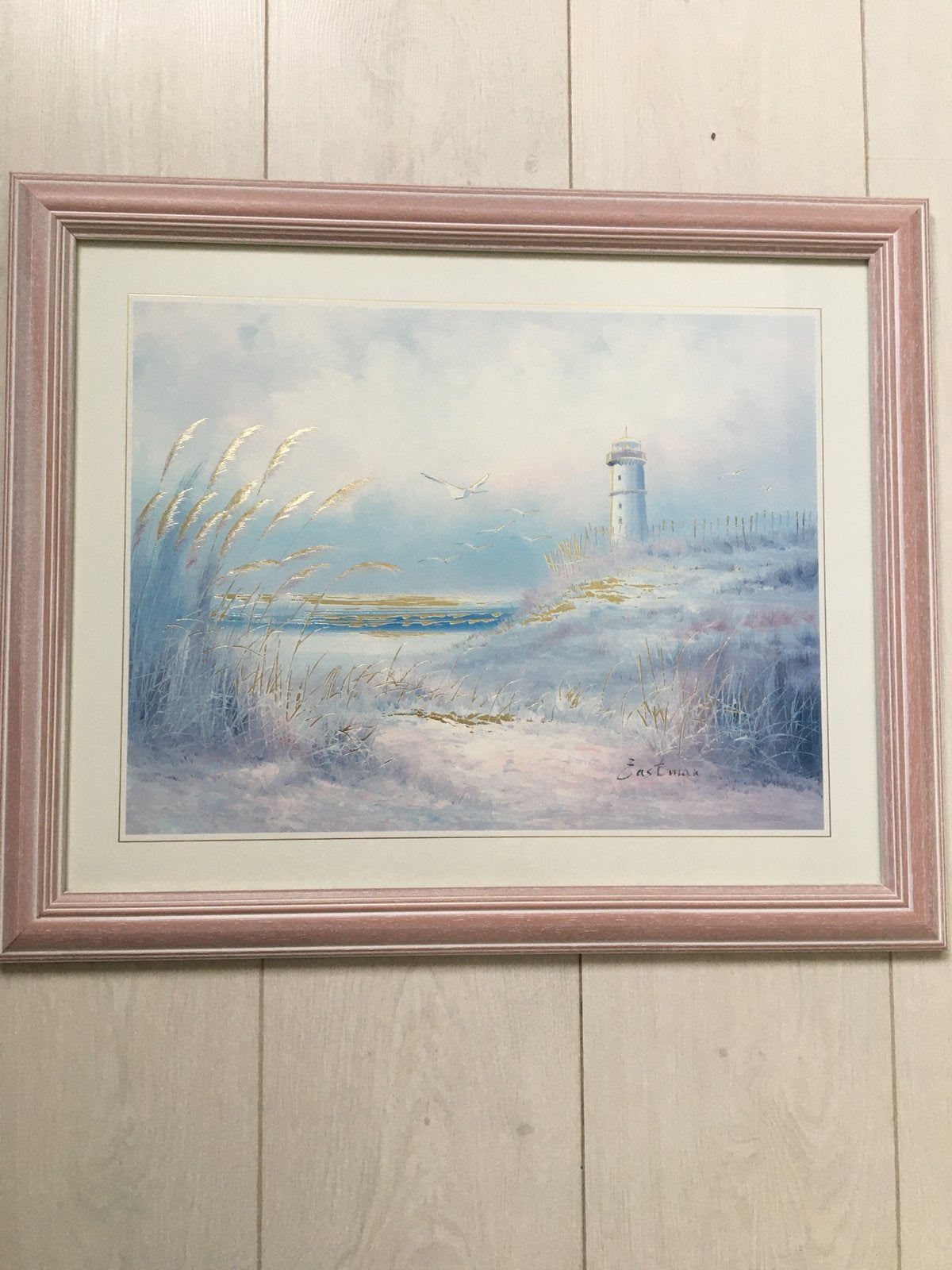 Schilderij strand, Ophalen