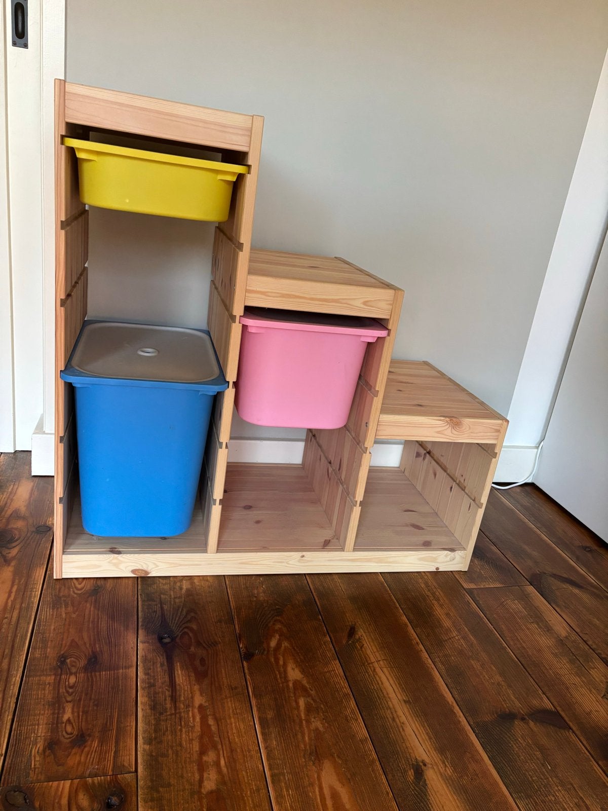 IKEA Trofast opbergkast met bakken, Gebruikt, Kast, Ophalen of Verzenden, 100 cm of meer