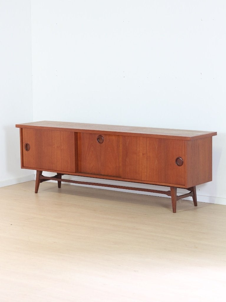 vintage Dressoir – teak, Ophalen, Gebruikt, Met deur(en), 150 tot 200 cm