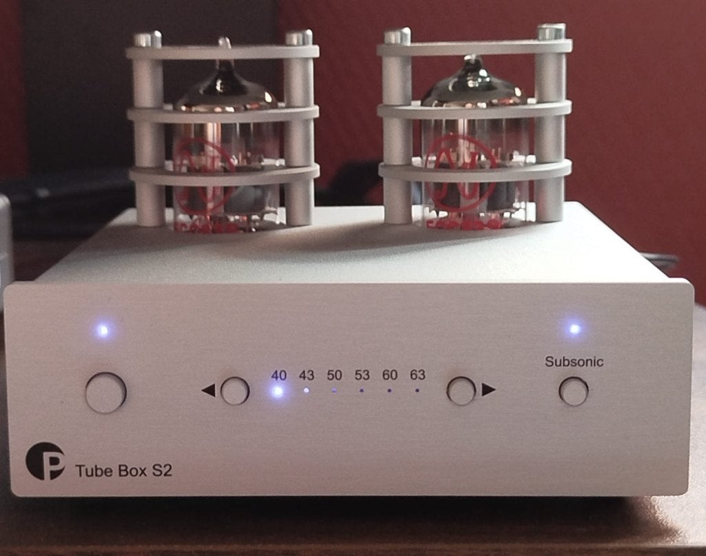 Pro-Ject Tube Box S2 phono-voorversterker als nieuw., Audio, Tv en Foto, Ophalen of Verzenden, Zo goed als nieuw, Overige merken