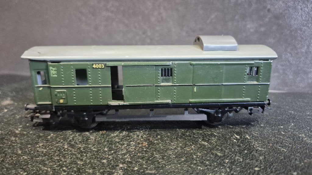 Märklin 4003 H0 Bagagerijtuig, sluitverlichting, DB. 6B15, Tweedehands verkoop, Tweedehands verkoop, Wisselstroom, Gebruikt