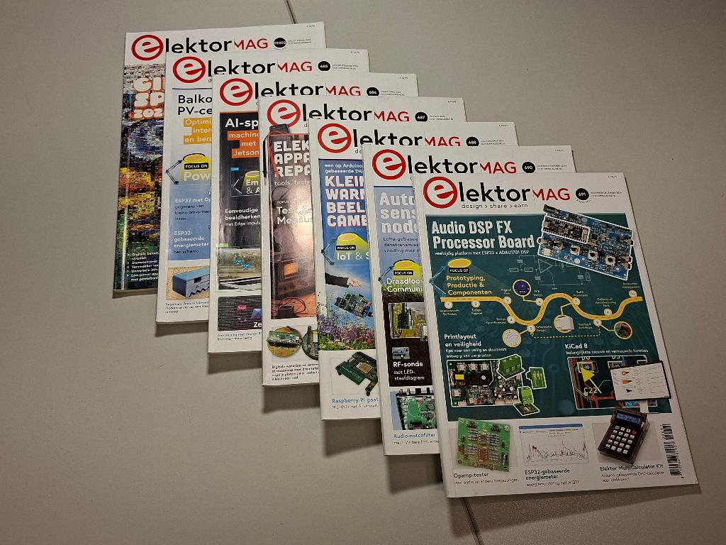 Tijdschrift Elektor / Elektuur 2024, Boeken, Ophalen of Verzenden, Zo goed als nieuw, Wetenschap en Natuur