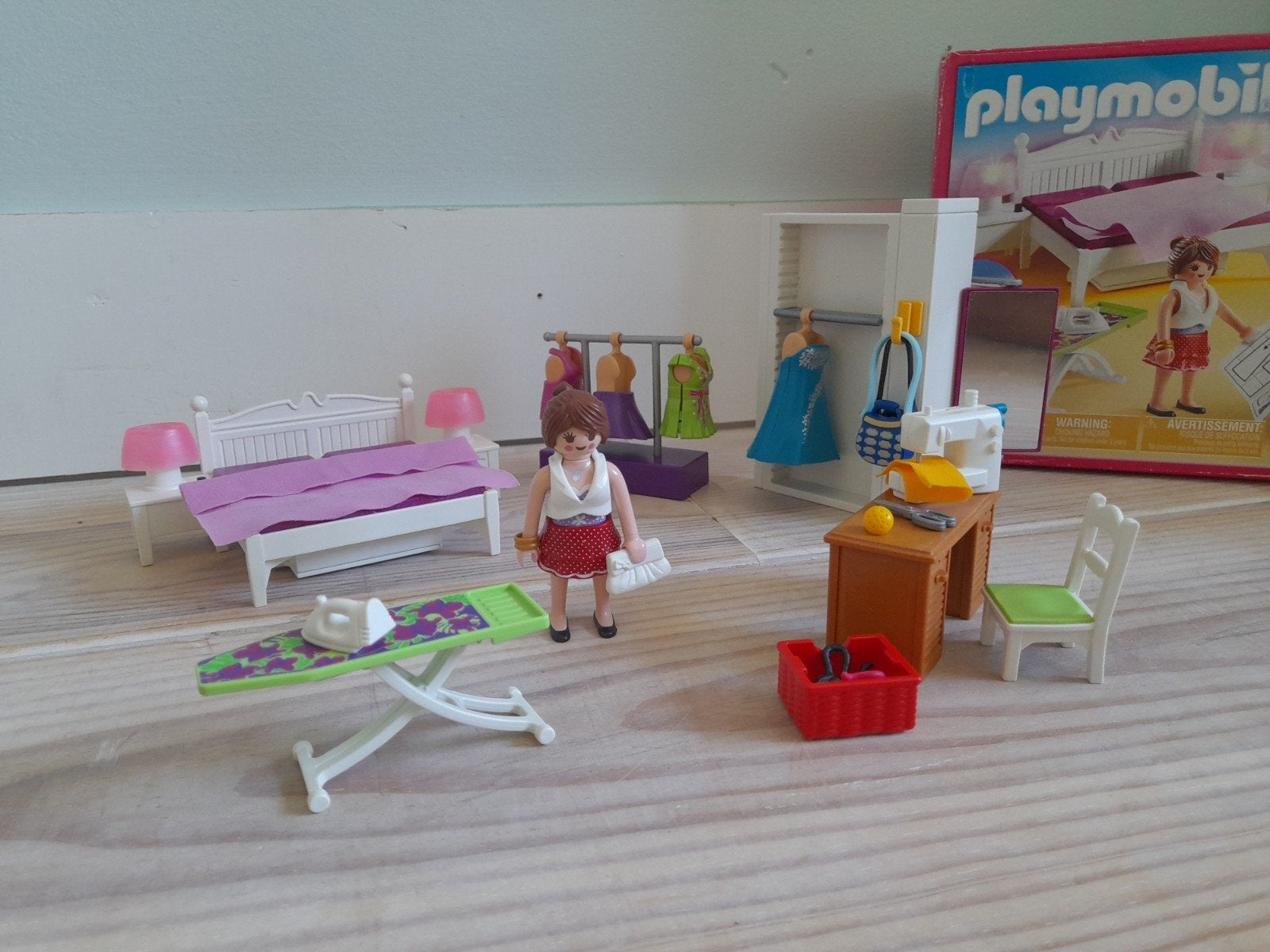 Compleet! Playmobil Dollhouse Slaapkamer - 70208, Ophalen of Verzenden, Zo goed als nieuw, Toebehoren