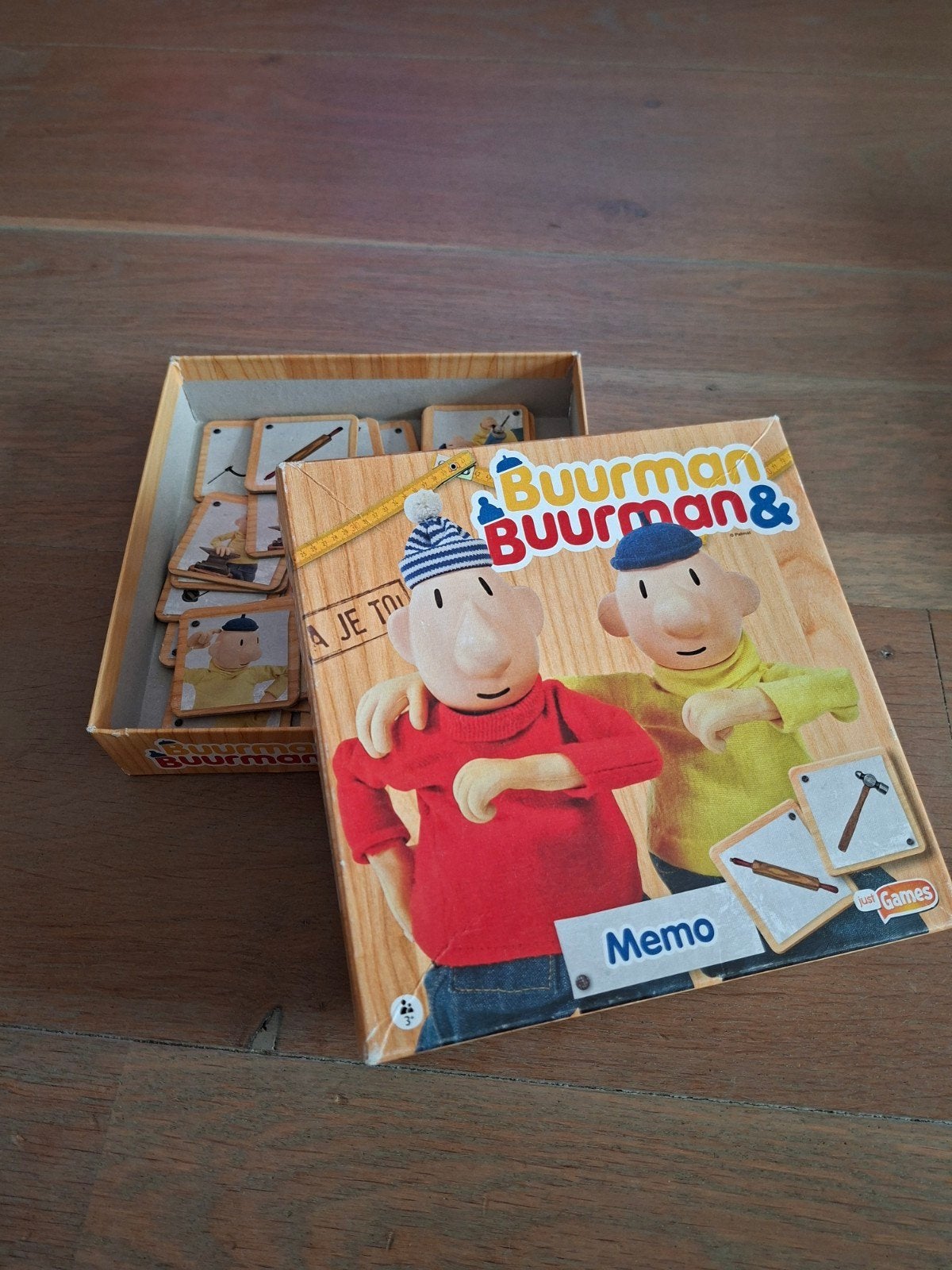Buurman & Buurman Memo Spel - Zo goed als nieuw, Een of twee spelers, Ophalen of Verzenden, Gebruikt, Just Games