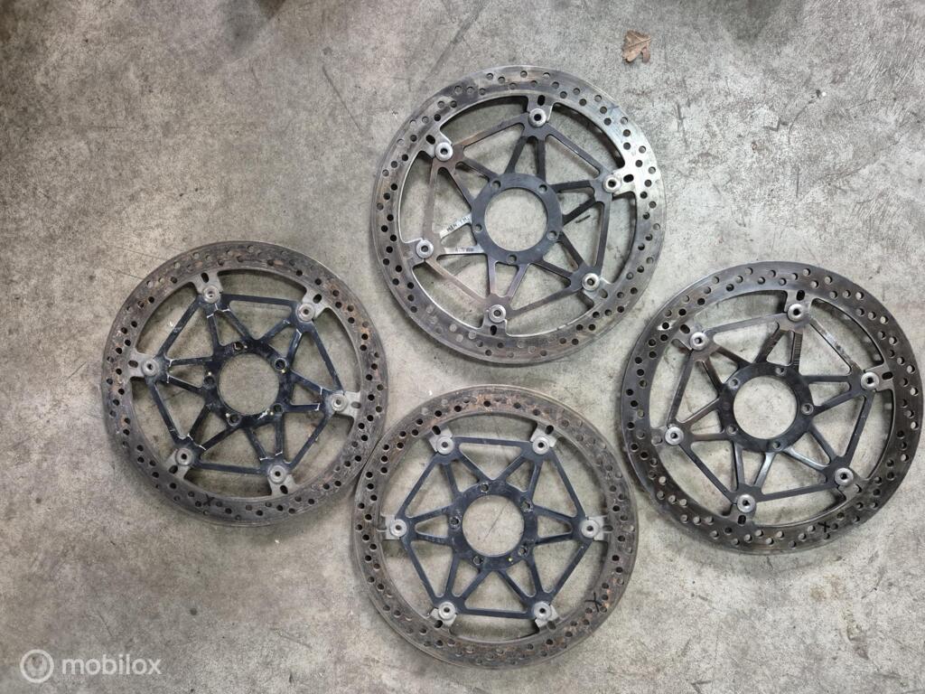 Remschijven Brembo 330 1098 1198 Multistrada Panigale, Motoren, Onderdelen | Ducati, Gebruikt, Ophalen of Verzenden