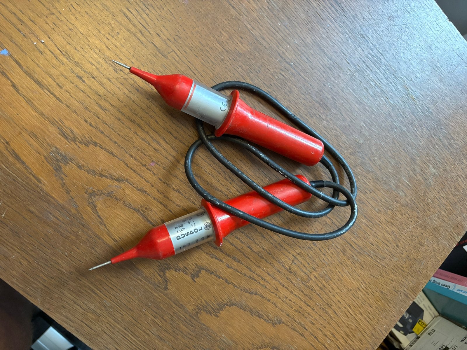 Vintage Duspol spanningstester - Elektriciteitsmeter, Ophalen of Verzenden, Gebruikt, Elektriciteit