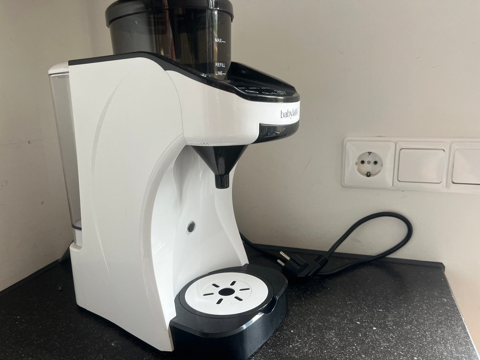 Baby latte pro, Ophalen, Zo goed als nieuw