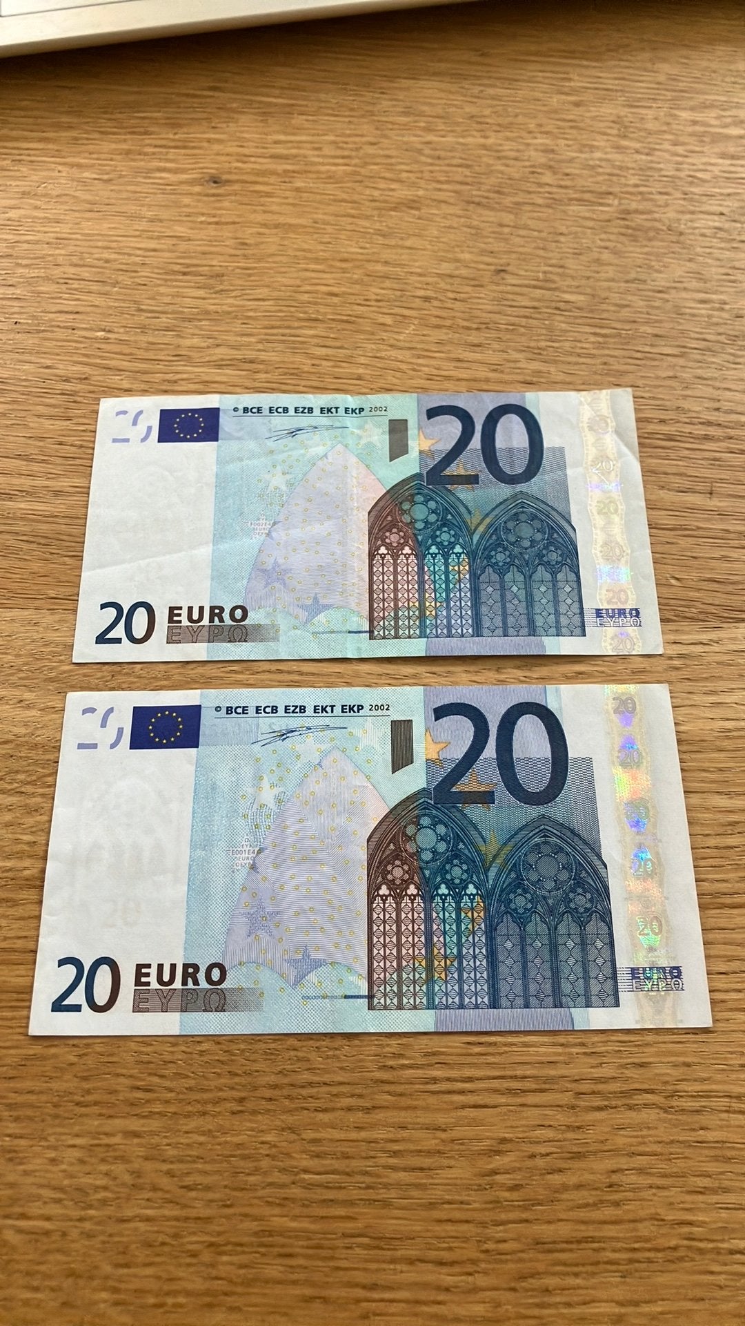 €20,- Duisenberg - Oostenrijk en Frankrijk, Ophalen of Verzenden, Frankrijk