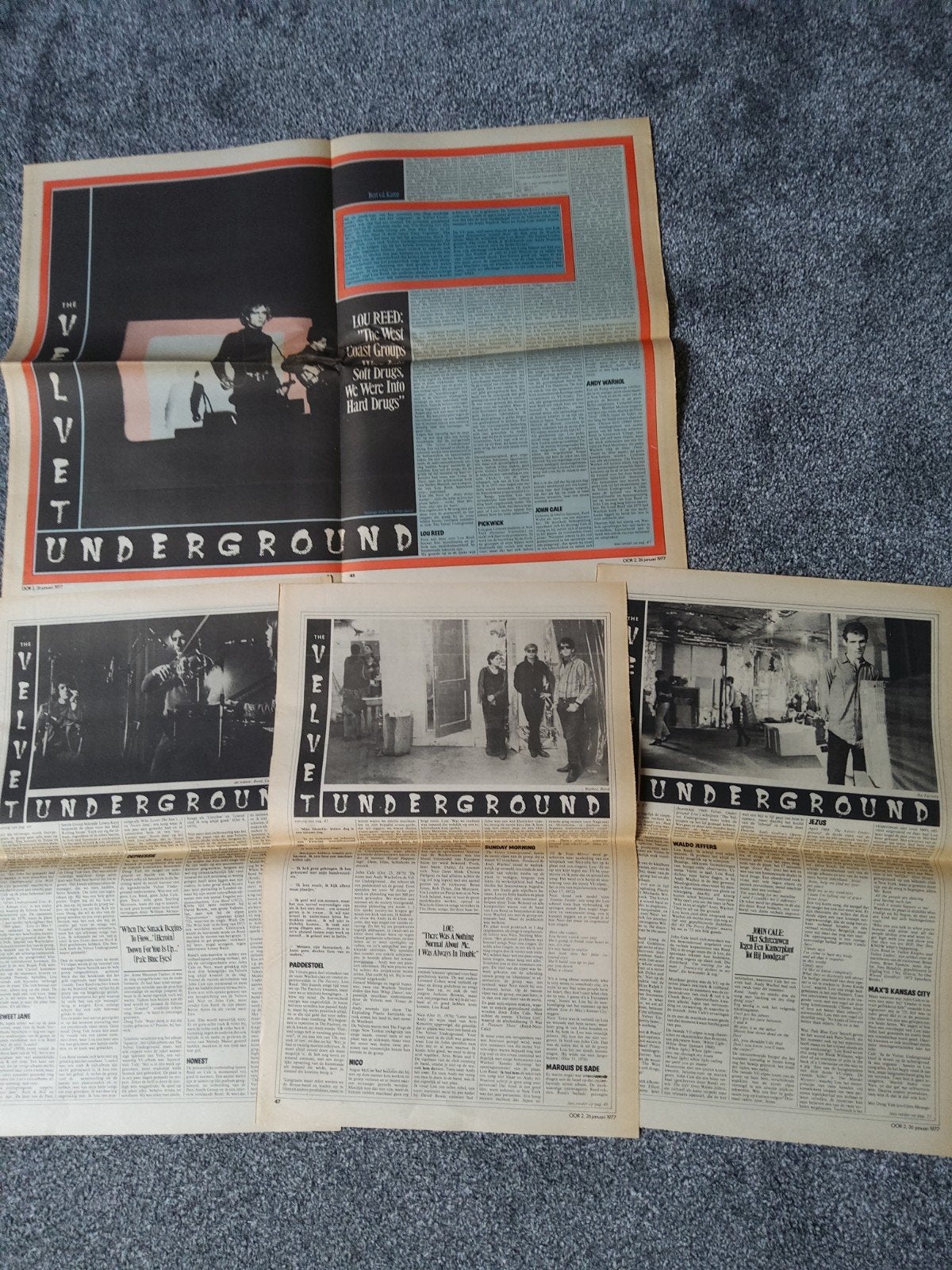 The Velvet Underground, Ophalen of Verzenden, Boek, Tijdschrift of Artikel