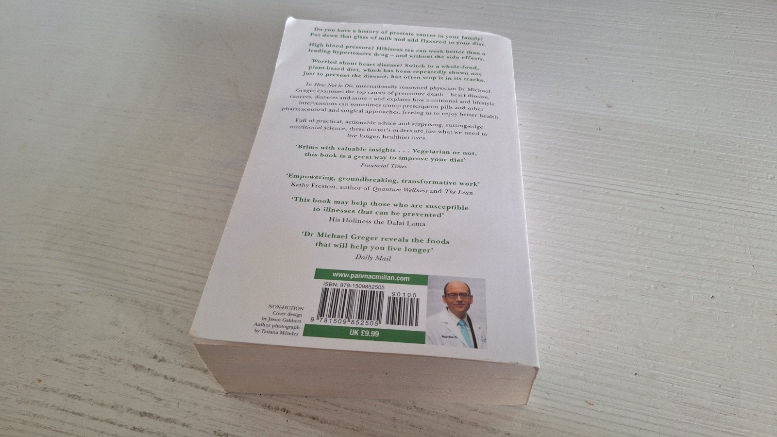 How Not to Die - Michael Greger (Engels), Boeken, Ophalen of Verzenden