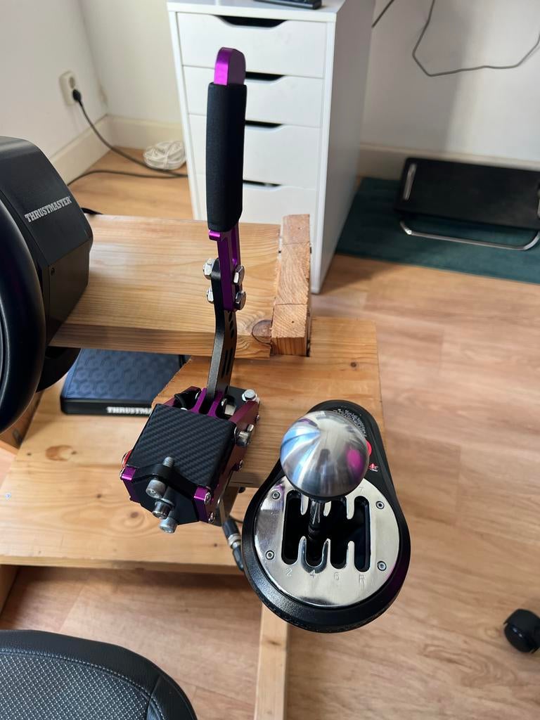 SimRacing Thrustmaster TH8A Shifter + Handbrake, Spelcomputers en Games, Spelcomputers | Overige Accessoires, Ophalen, Racestuur