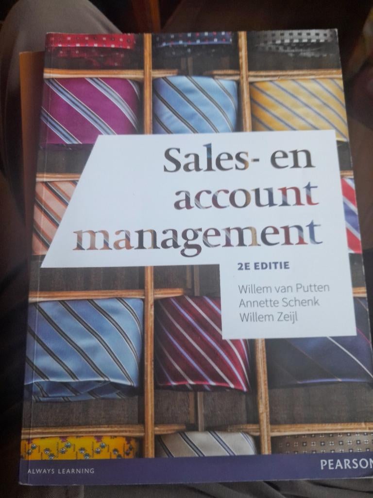 Annette Schenk - Sales- en accountmanagement, Ophalen of Verzenden, Zo goed als nieuw, Annette Schenk; Willem van Putten; Willem Zeijl