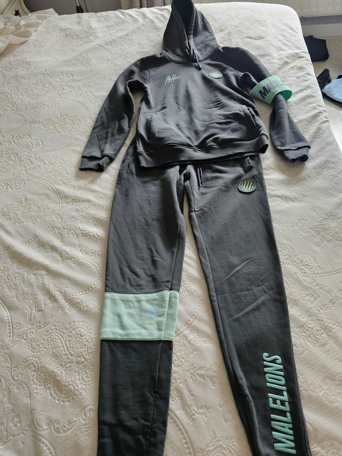Malelions Sport Trainingspak Maat 152/164, Ophalen, Gebruikt, Setje, Jongen