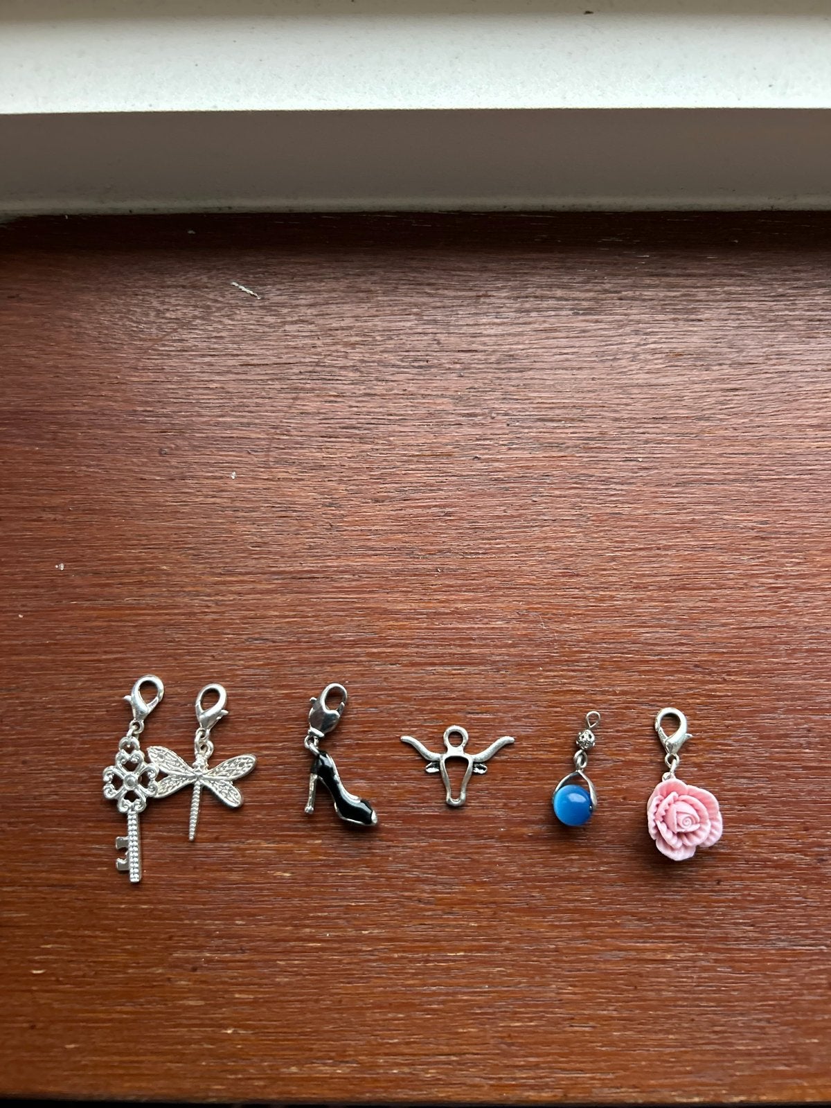 Diverse bedels voor armband of ketting, Overige merken, Overige materialen, Gebruikt, Ophalen of Verzenden