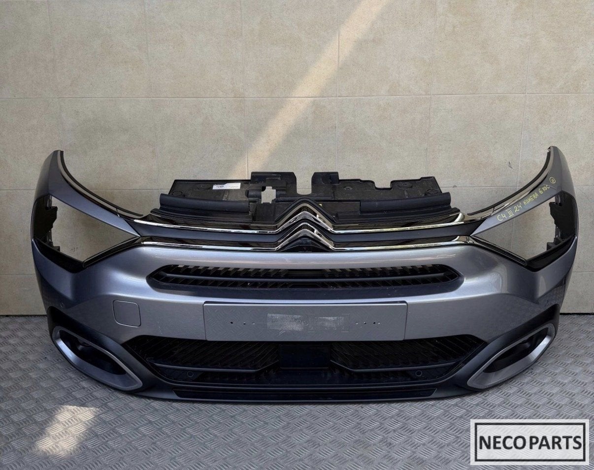 CITROEN C4 III CAMERA VOORBUMPER ORIGINEEL ALLES LEVERBAAR, Gebruikt, -, Ophalen of Verzenden, Achter