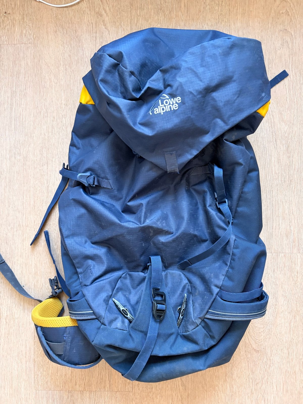 Lowe Alpine rugzak 45 liter voor bergtochten, 25 tot 40 cm, Ophalen of Verzenden, Zo goed als nieuw, Trekking