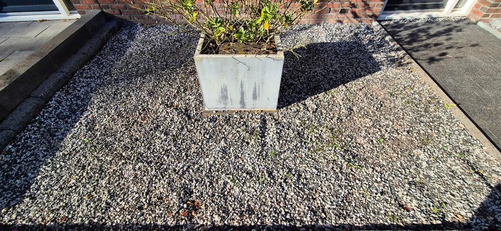 Gratis op te halen sier split voor tuin grijs/wit, Overige materialen, Gebruikt, Ophalen of Verzenden, Grind