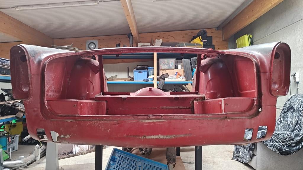 Triumph TR4 Achterkant Carrosserie voor Restauratie, Auto-onderdelen, Carrosserie en Plaatwerk, Achterklep, Ophalen of Verzenden