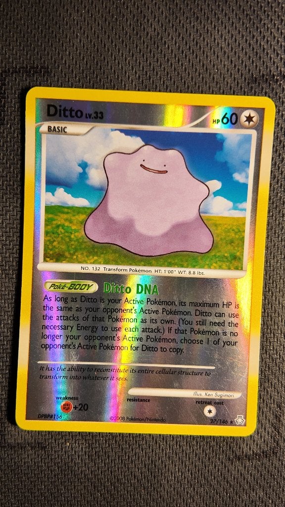 Ditto 27 Legends Awakened | Pokemon kaart, Ophalen, Losse kaart, Foil
