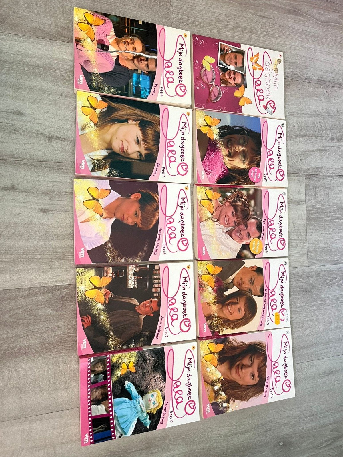 Mijn Dagboek Sara - Complete Serie (Deel 1-10), Boeken, Ophalen of Verzenden, Gelezen, VTM Books, België