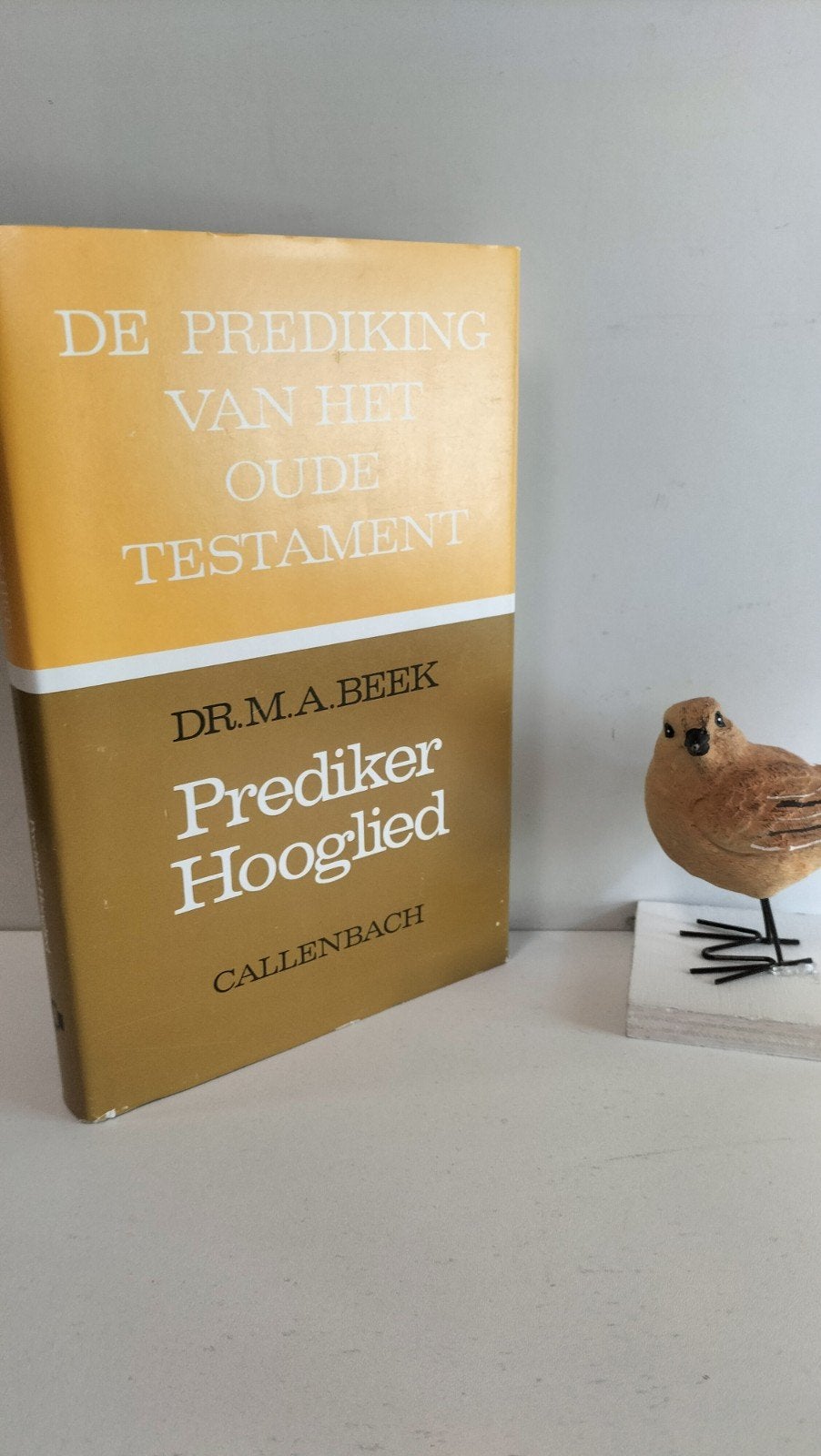 Beek, Dr. M.A.;  Prediker en Hooglied (POT), Ophalen of Verzenden, Gelezen, Christendom | Protestants