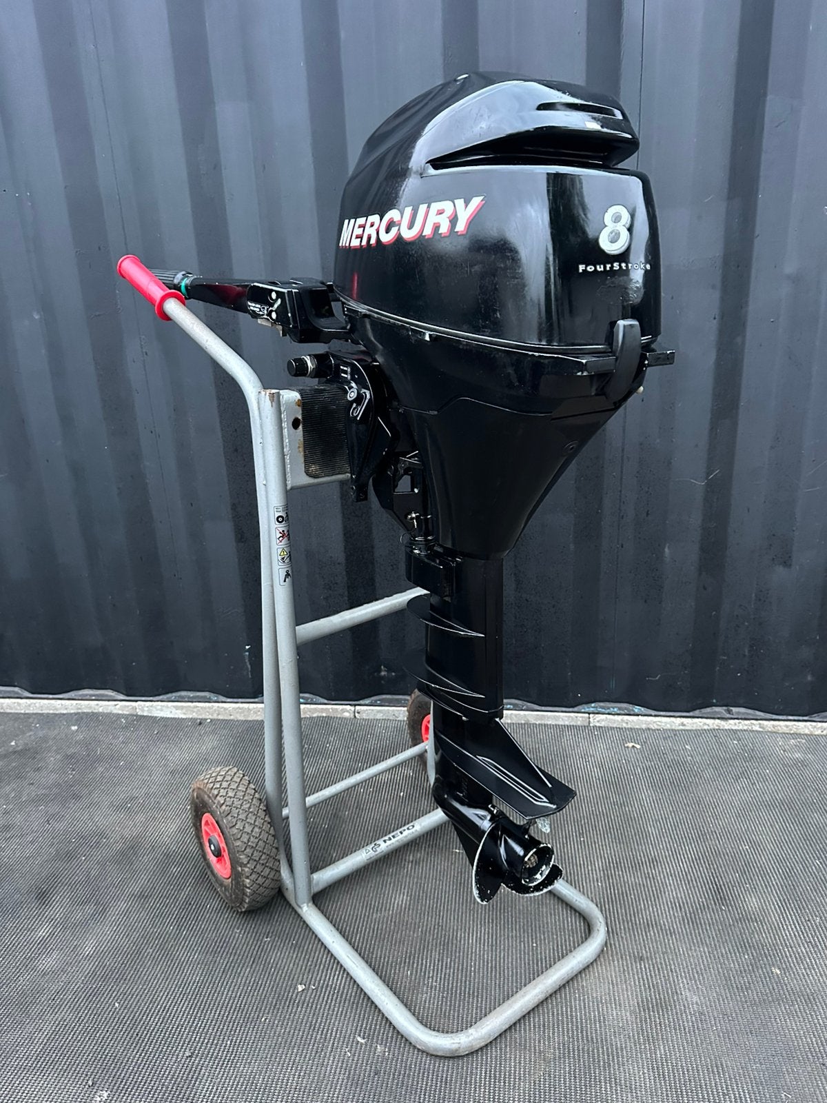 Mercury 8 pk four stroke, Watersport en Boten, Ophalen, Zo goed als nieuw, Benzine, 5 tot 10 pk