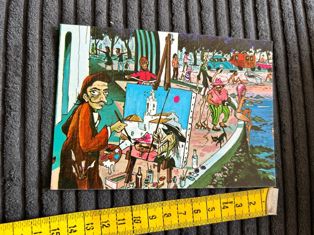 2399. Kaart illustr Pintor Tipico Schilder, Ophalen of Verzenden, Ongelopen