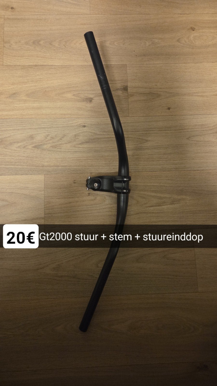 GT2000 stuur + stem + stuureinddop 720 mm, Fietsen en Brommers, Ouxi, Stuur, Mountainbike, Ophalen of Verzenden