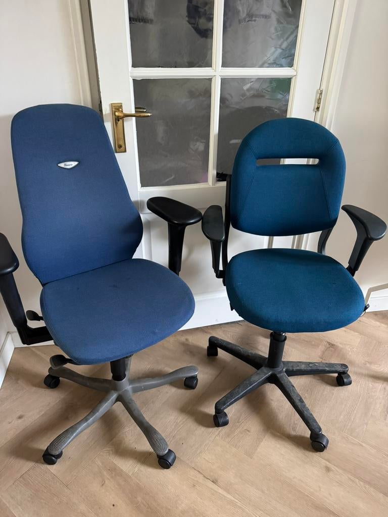 2 bureaustoelen, Ophalen of Verzenden, Gebruikt