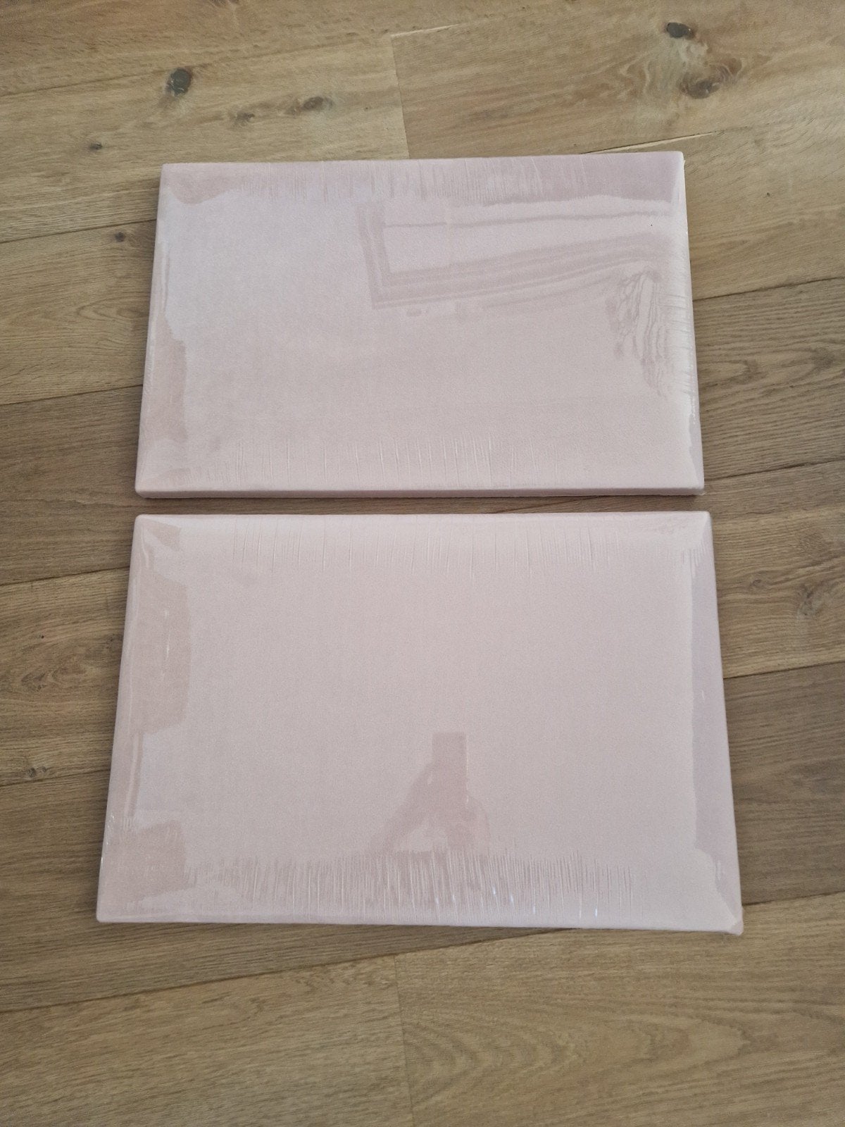 2 roze Svensas stoffen memoborden 60x40 cm - Nieuw, Huis en Inrichting, Ophalen, Nieuw, Prikbord