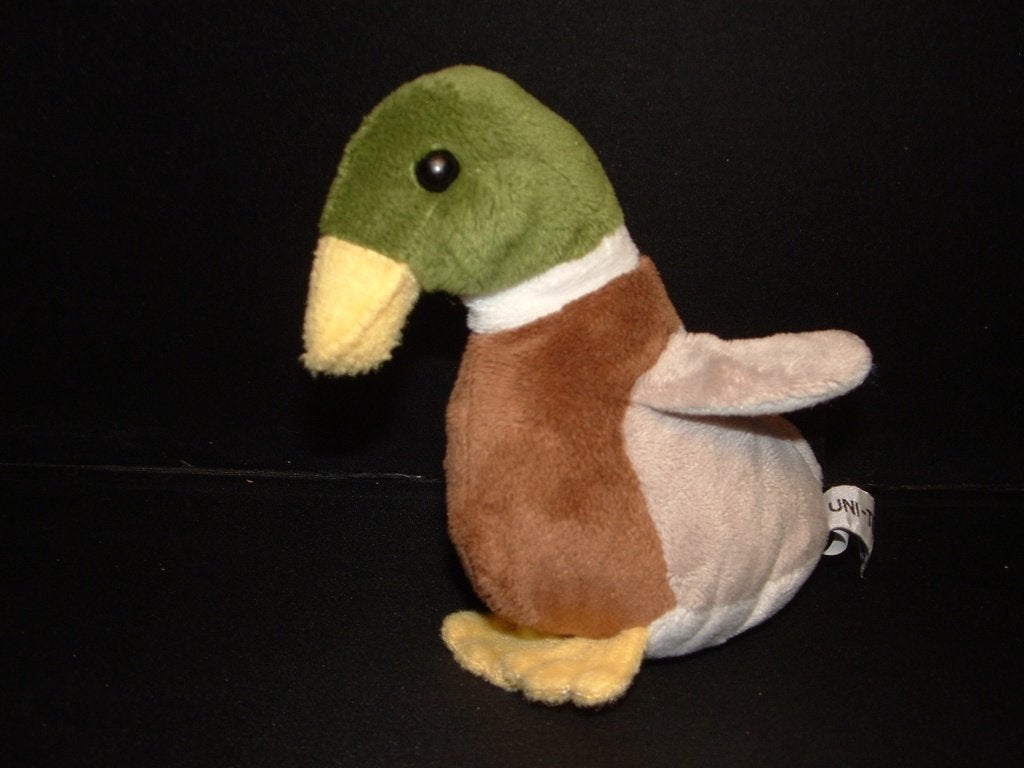 UNI TOYS EEND VELOURS BRUIN/GROEN/GRIJS MET GELE, Ophalen of Verzenden, Nieuw, Overige typen