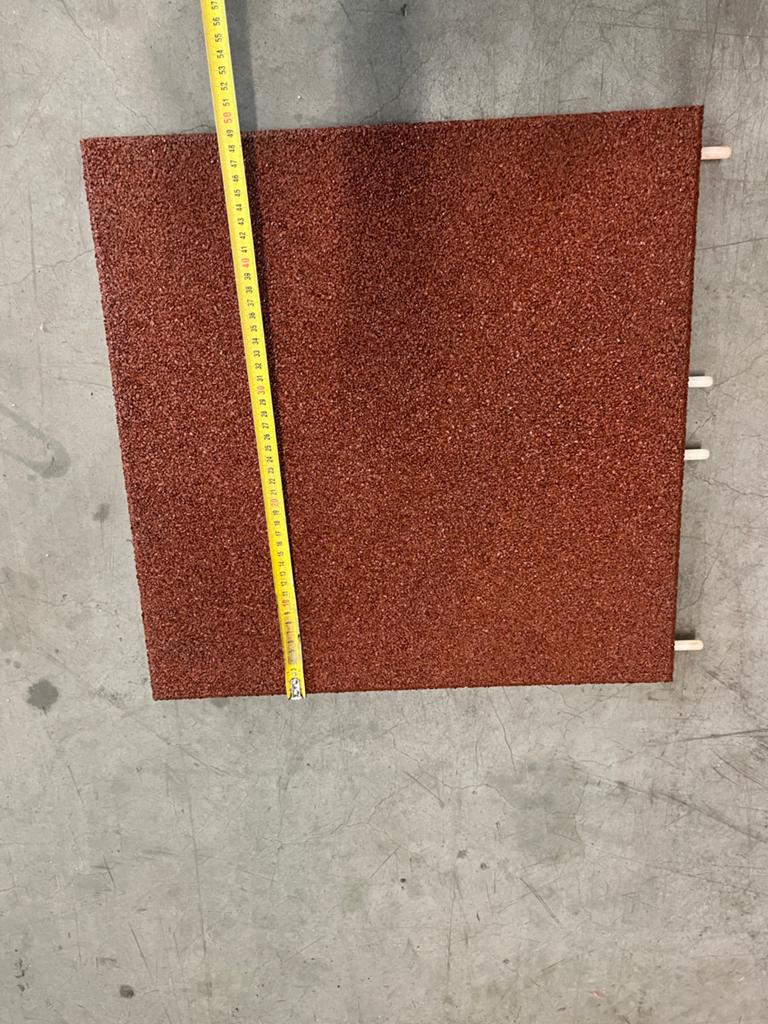 Nieuwe rubber tegels 50x50 cm (14 stuks), Doe-het-zelf en Verbouw, Tegels, Ophalen, Overige typen, Nieuw, Minder dan 5 m²