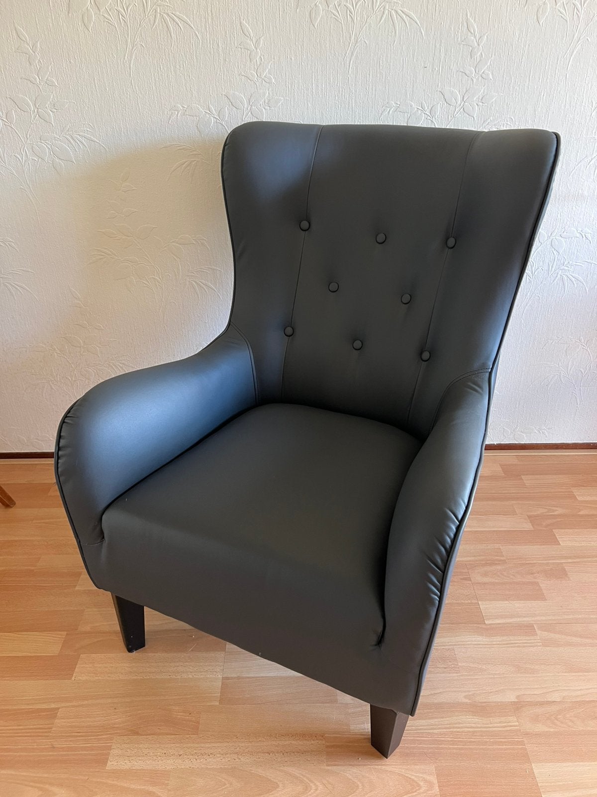 Te Koop ; Blauwe Fauteuil Relax Stoel Skai Leer Zie Foto’s, Huis en Inrichting, Fauteuils, Ophalen, Zo goed als nieuw, 50 tot 75 cm