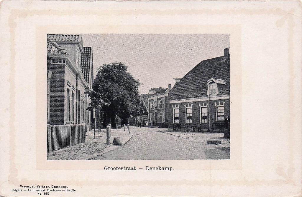 Denekamp - Grootestraat (van voor 1907), Ophalen of Verzenden, Voor 1920, Ongelopen, Overijssel