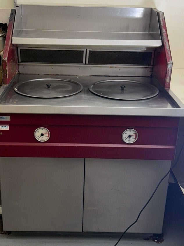 Bakwand friteuse (Schoonmaak beurt nodig), 4 liter of meer, Ophalen, Gebruikt