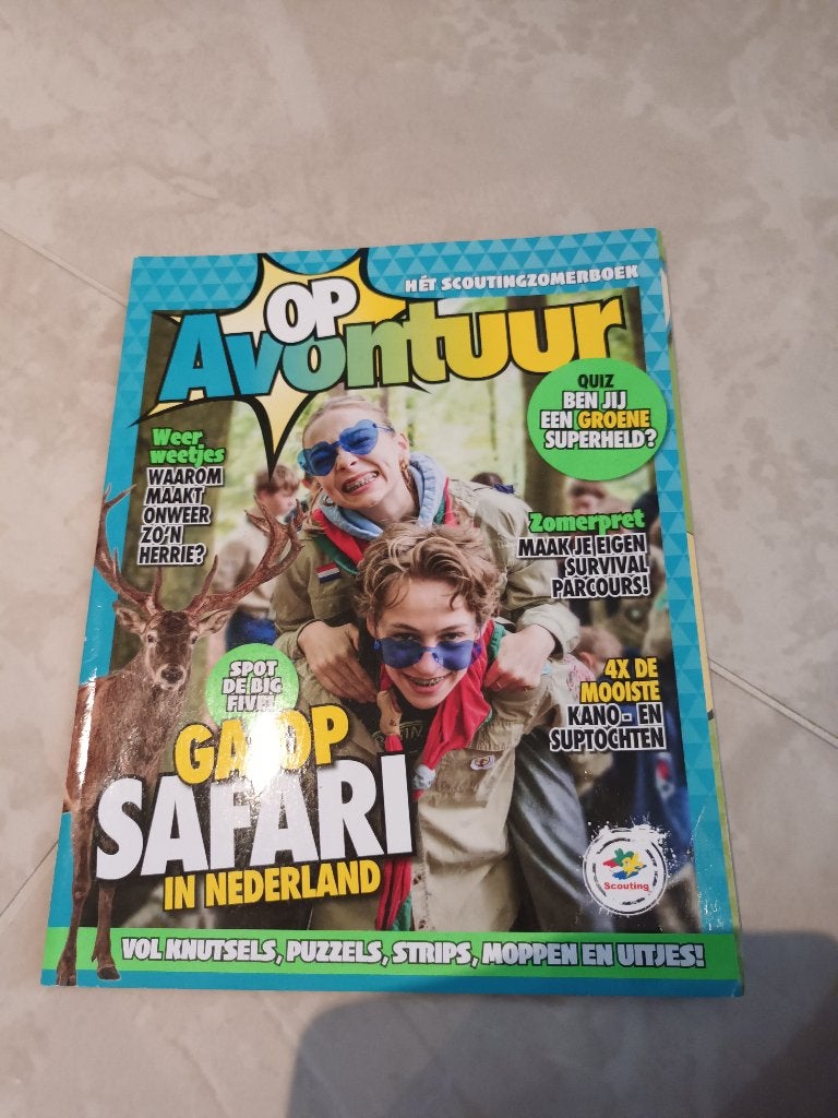 Op avontuur, Ophalen of Verzenden, Gebruikt