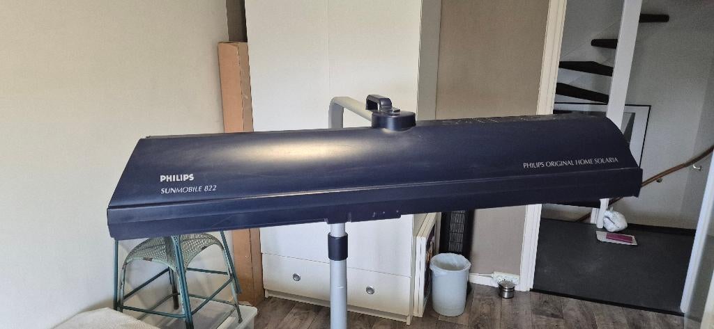 Philips zonnebank - zonnehemel Sunmobile 822, Ophalen, Gebruikt, Zonnebank enkelzijdig, Minder dan 10 lampen