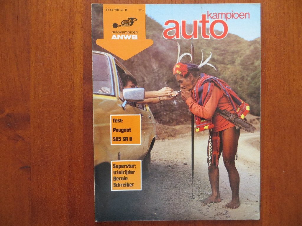 Autokampioen 18 1980 test: Peugeot 505 SRD, Bernie Schreiber, Ophalen of Verzenden, Nieuw, Peugeot