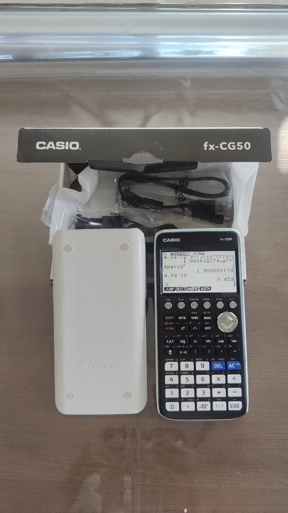 Grafische CASIO fx-CG50 Rekenmachine., Ophalen of Verzenden, Zo goed als nieuw