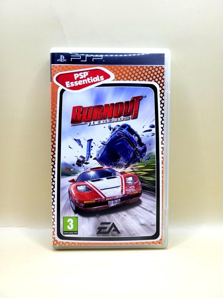 Burnout Legends Essentials - PlayStation Portable - PSP, 1 speler, Taurusavenue 16 Hoofddorp, Ophalen of Verzenden, Zo goed als nieuw