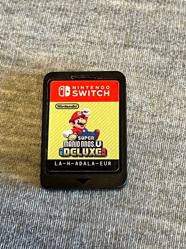 Nintendo Switch Game Super Mario Bros. U Deluxe, Avontuur en Actie, 1 speler, Ophalen of Verzenden, Zo goed als nieuw