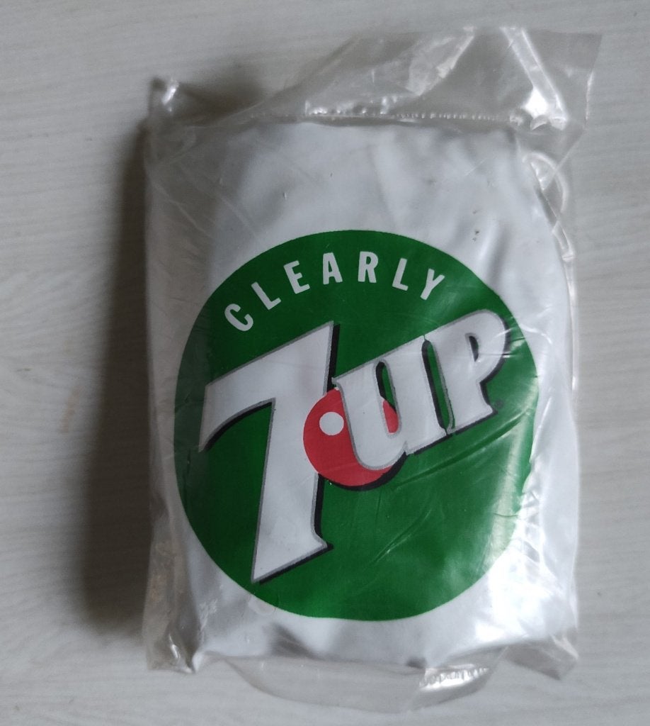 kleine 7up STRANDBAL, reclame opblaasbal, Ophalen of Verzenden, Nieuw, Gebruiksvoorwerp