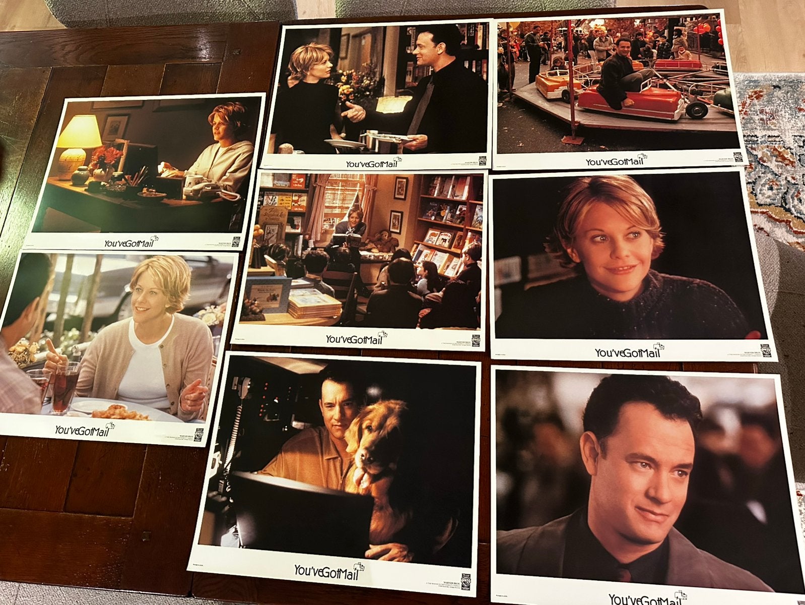 Lobby card set You’ve got mail, Ophalen of Verzenden, Zo goed als nieuw, Foto of Kaart
