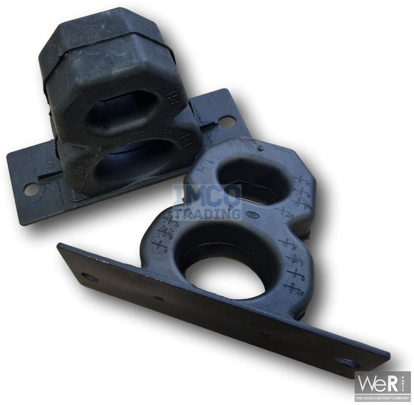 Aanslagrubbers achteras set - SsangYong Musso, Musso Sports,, KGM Europe GmbH, Ophalen of Verzenden, Info@smotor.com, Ssangyong
