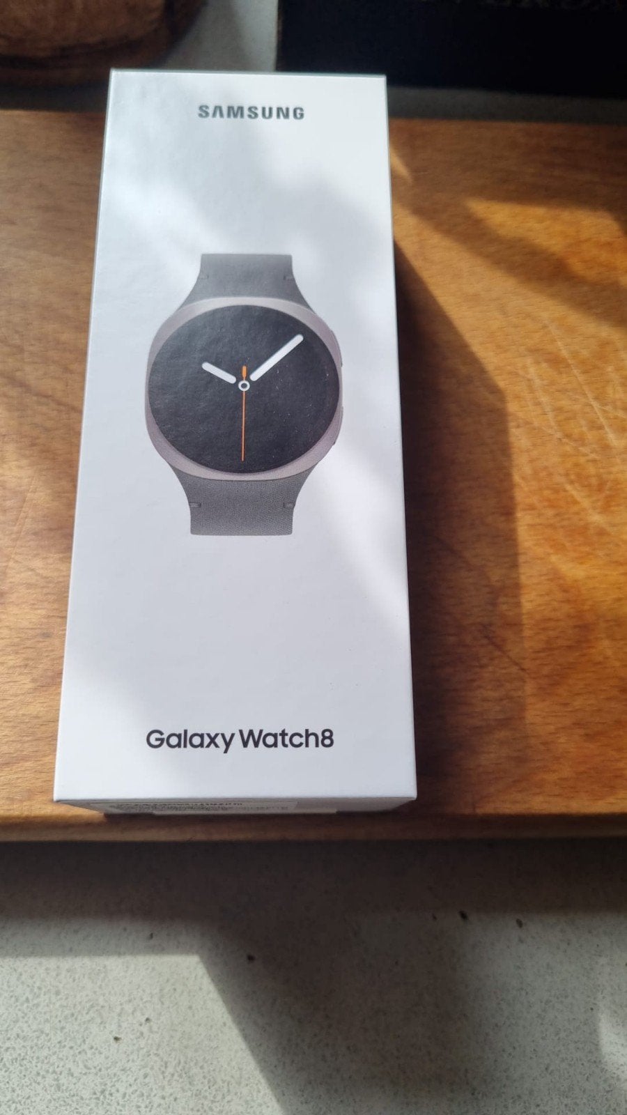 galaxy watch 8, Ophalen of Verzenden, Nieuw, Zwart, Android