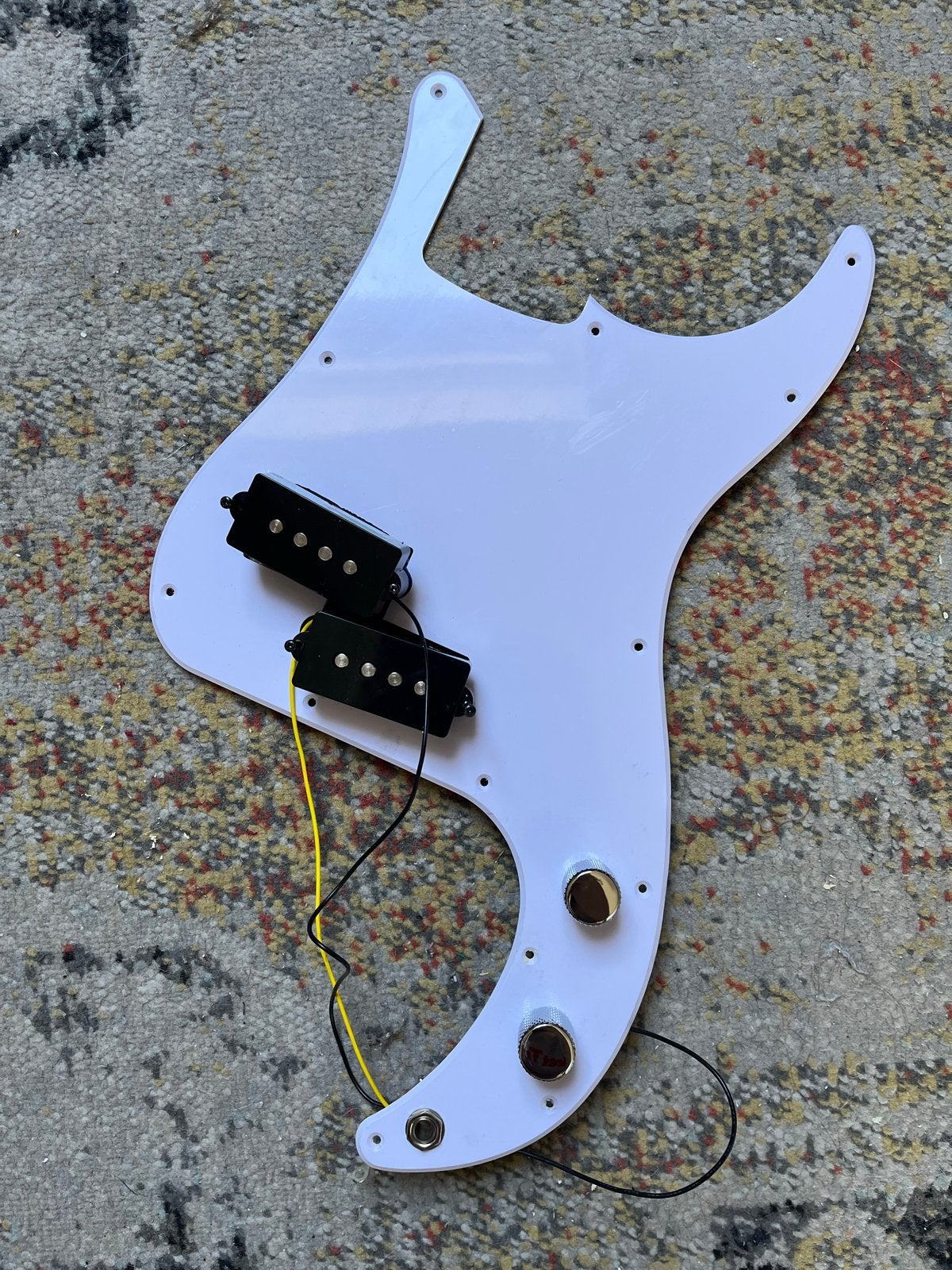 Squier Sonic Precision Bass loaded pickguard, Ophalen of Verzenden, Gebruikt, Elektrische basgitaar