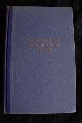DE MENSCHENZOON    Vilhelm Gronbech, Ophalen of Verzenden, Gelezen
