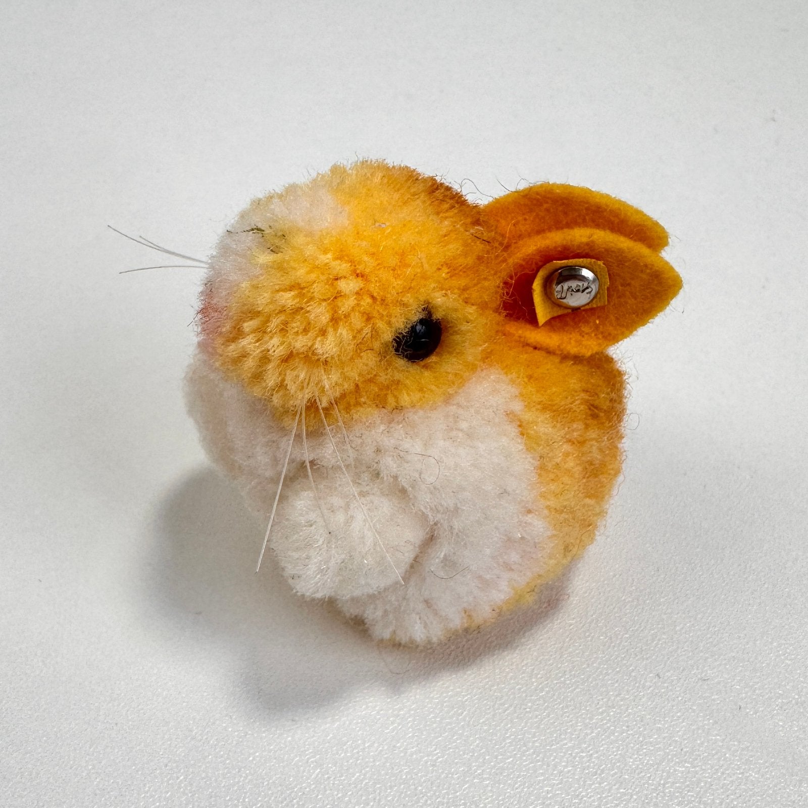 Vintage Steiff pom-poms miniatuur konijntje, Overige merken, Konijn, Ophalen of Verzenden, Zo goed als nieuw